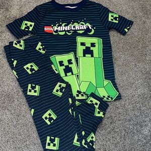 Minecraft Creeper Pajama Set